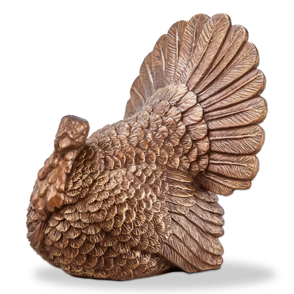 Clearance Tag Hand Painted Turkey Figurine