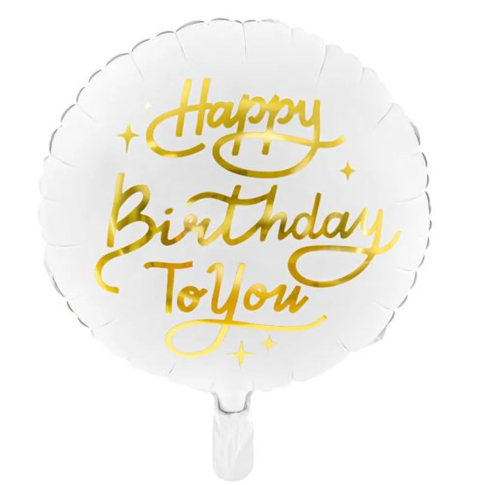 Online Party Deco Happy Birthday to You Foil Balloon
