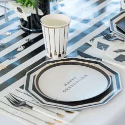 Clearance Bonjour Fete Happy Graduation Snack Plates