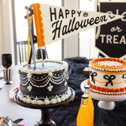 New My Mind’s Eye Happy Halloween Felt Pennant Flag