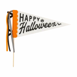 New My Mind’s Eye Happy Halloween Felt Pennant Flag