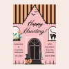 Clearance Bonjour Fete Happy Haunting Digital Party Invitation