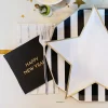 Hot Bonjour Fete Happy New Year Cocktail Napkins