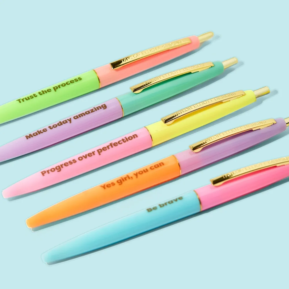 Hot Taylor Elliott Designs Happy Pen Set