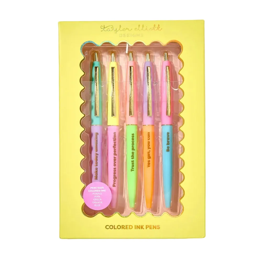 Hot Taylor Elliott Designs Happy Pen Set