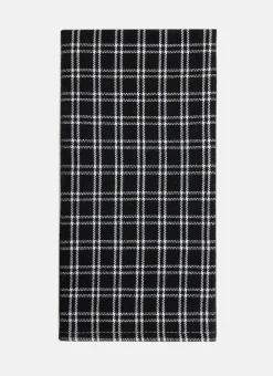 Hot Heather Taylor Home Harrison Plaid Black Napkins
