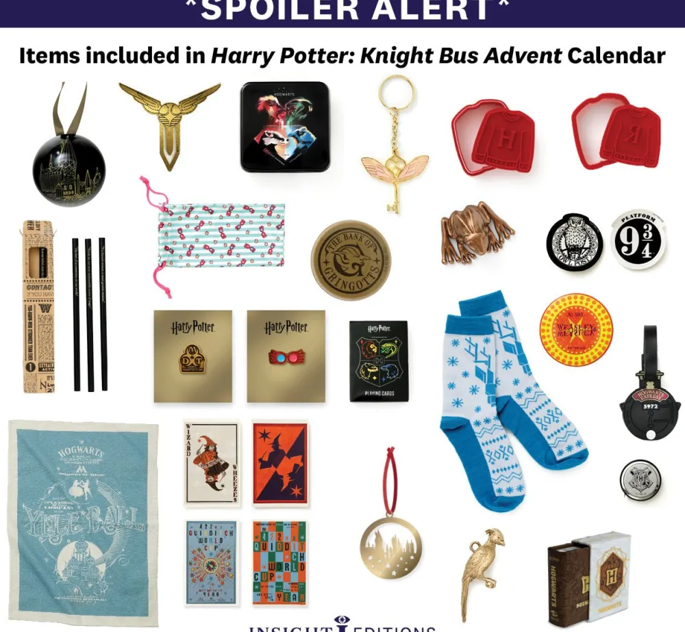 Clearance Insight Editions Harry Potter: Collector's Advent Calendar