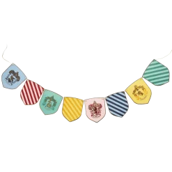 Outlet Bonjour Fete Harry Potter X House Pride Multicolor Decorative Hogwarts Banner