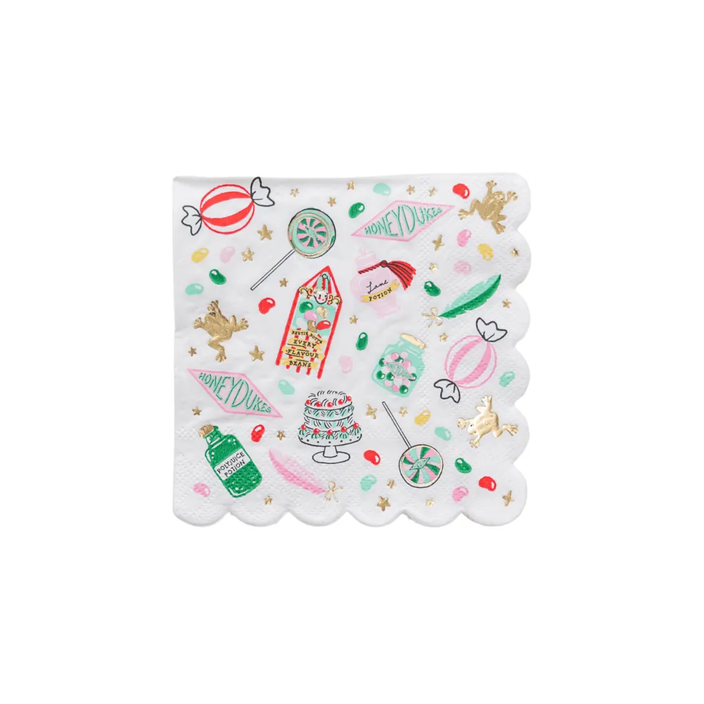 Online Bonjour Fête Harry Potter X Bonjour Fete Honeydukes Small Pattern Napkins