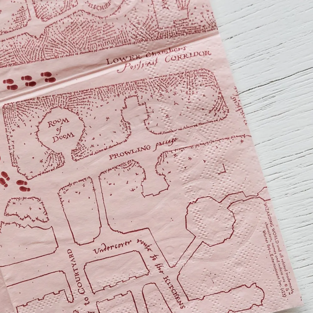Sale Bonjour Fete Harry Potter X House Pride Small Party Napkins