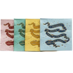 Sale Bonjour Fete Harry Potter X House Pride Small Party Napkins