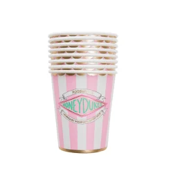 New Bonjour Fete Harry Potter X Honeydukes Pink Stripe Cups