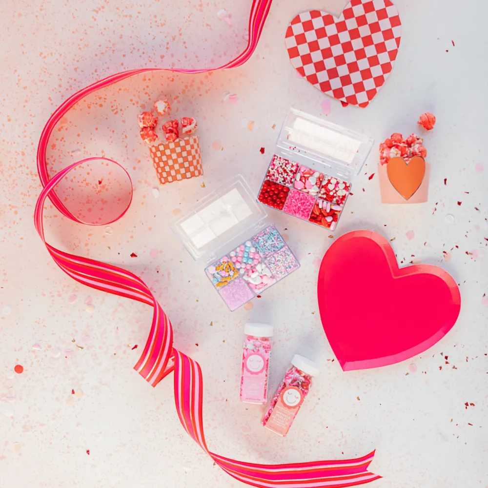 Best Bonjour Fete Haute Pink Heart Shaped Plates
