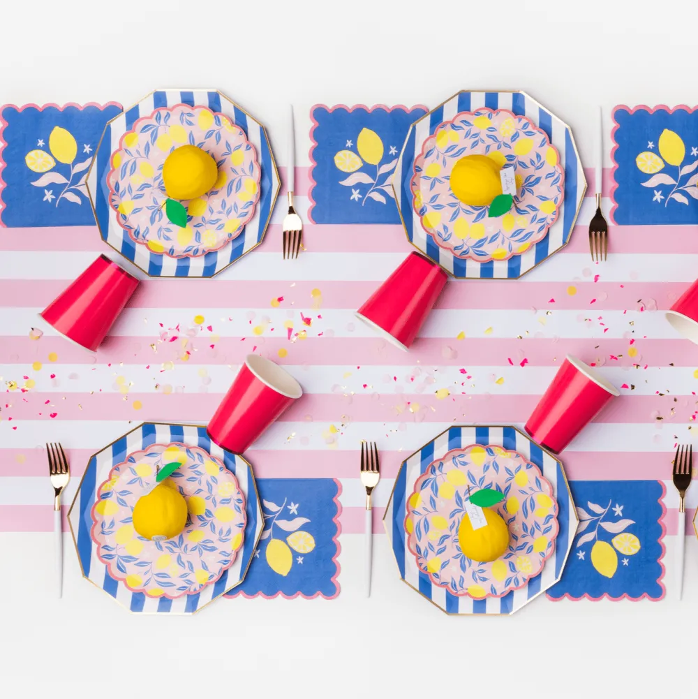 Bonjour Fete Haute Pink Signature Cups