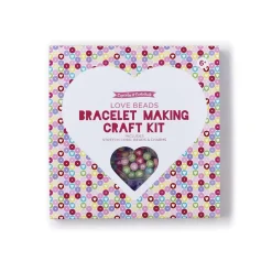 New Two's Company Heart Beads Bracelet Craft Kit