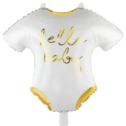 Hot Party Deco Hello Baby Romper Balloon