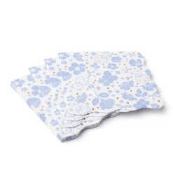 Outlet Bonjour Fete Henry Bear Blue Large Napkins