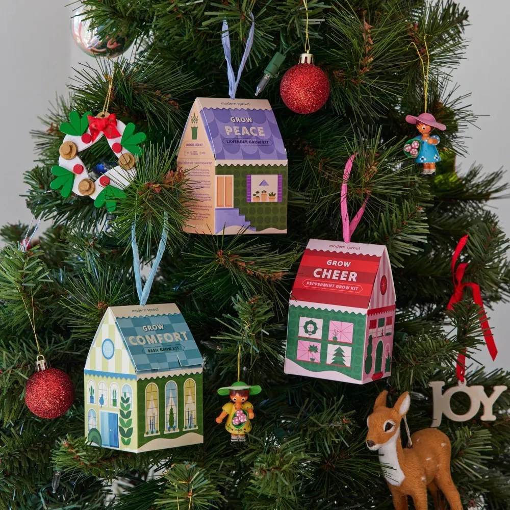 Discount Modern Sprout Herb Grow Kit Ornament