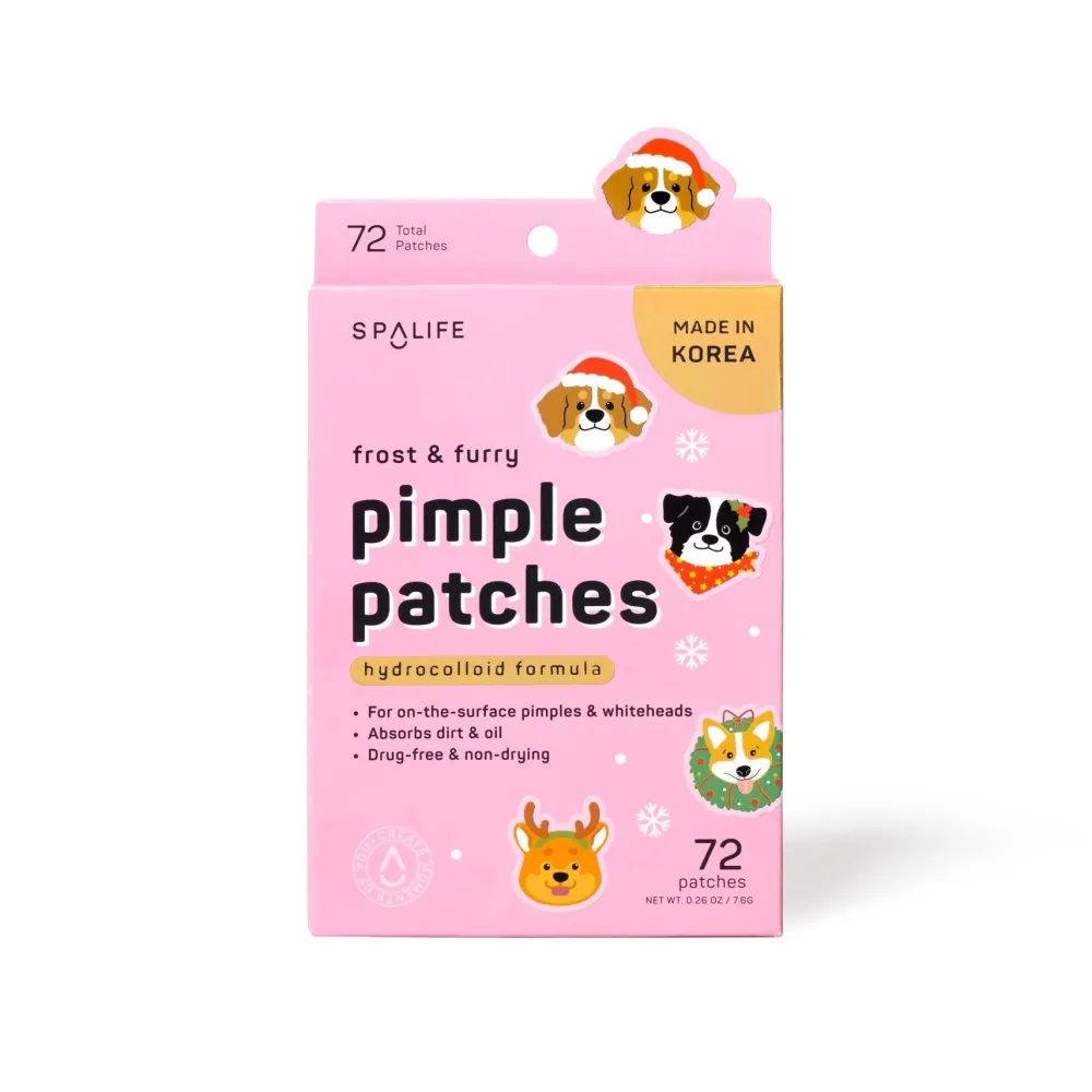 Discount My Spa Life Holiday Frosty & Furry Pimple Patches