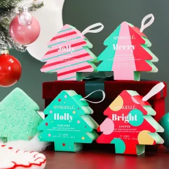New Spongellé Holiday Tree Multi-Use Assorted Pack