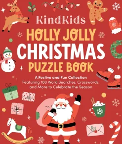 Hot Schiffer Publishing Holly Jolly Christmas Puzzle Book