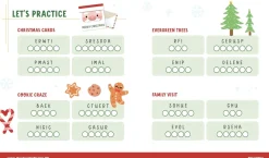 Hot Schiffer Publishing Holly Jolly Christmas Puzzle Book
