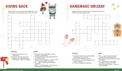 Hot Schiffer Publishing Holly Jolly Christmas Puzzle Book
