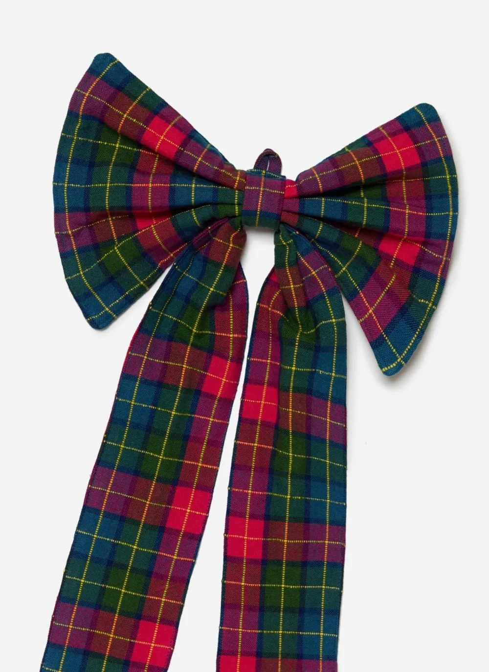 Clearance Heather Taylor Home Holly Plaid Fabric Bow