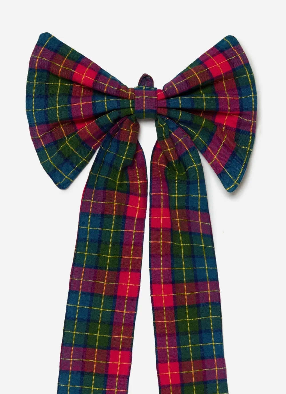 Clearance Heather Taylor Home Holly Plaid Fabric Bow