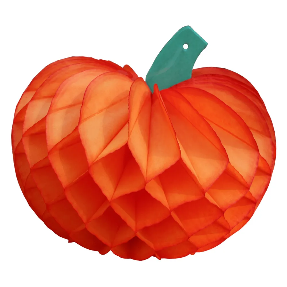 New Devra Party Honeycomb Pumpkin Decoration