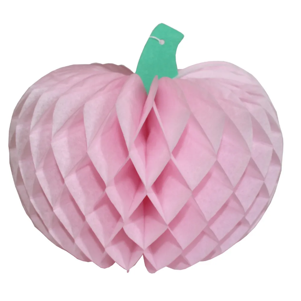 New Devra Party Honeycomb Pumpkin Decoration