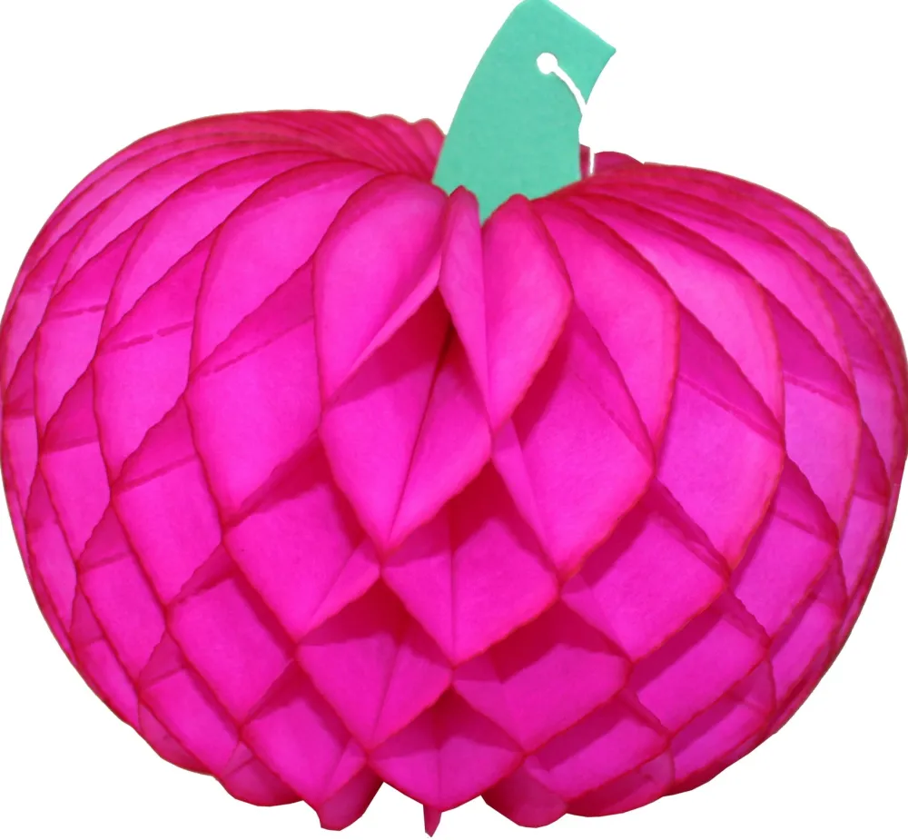 New Devra Party Honeycomb Pumpkin Decoration