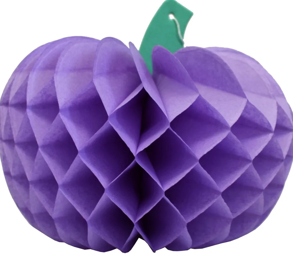 New Devra Party Honeycomb Pumpkin Decoration