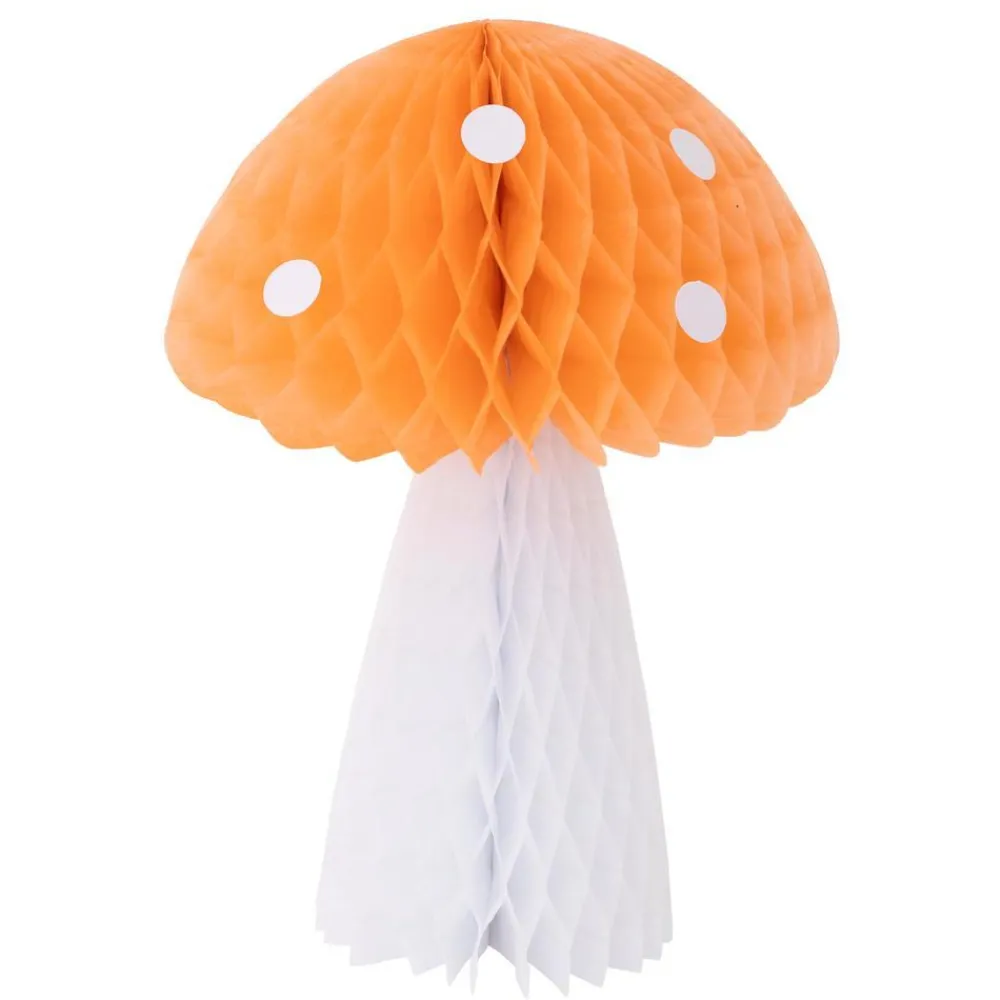 Meri Meri Honeycomb Toadstool Decorations