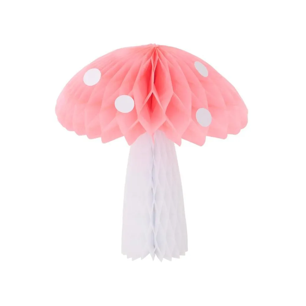 Meri Meri Honeycomb Toadstool Decorations