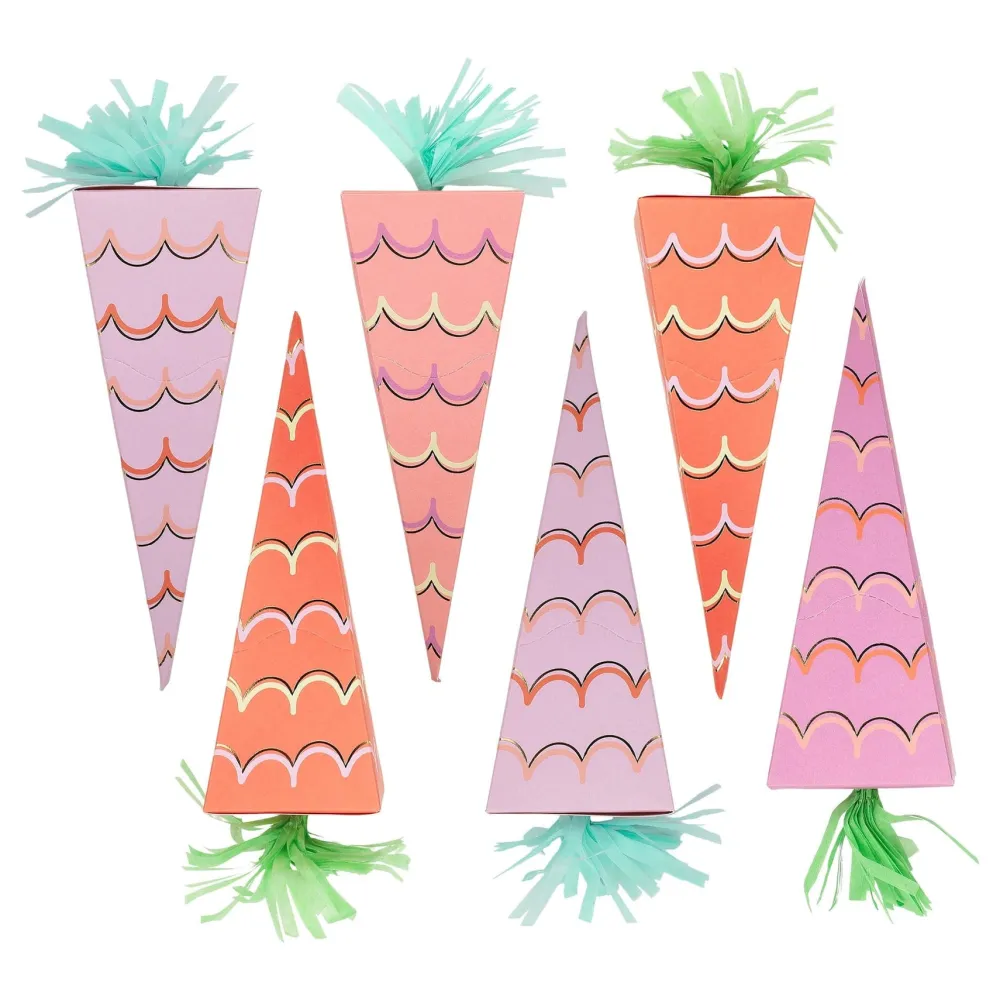 Online Packed Party Hop & Pop Carrot Party Crackers (6 ct)