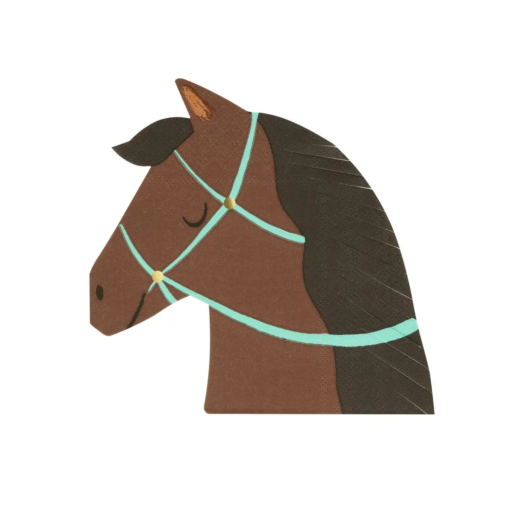 Clearance Meri Meri Horse Shaped Napkins
