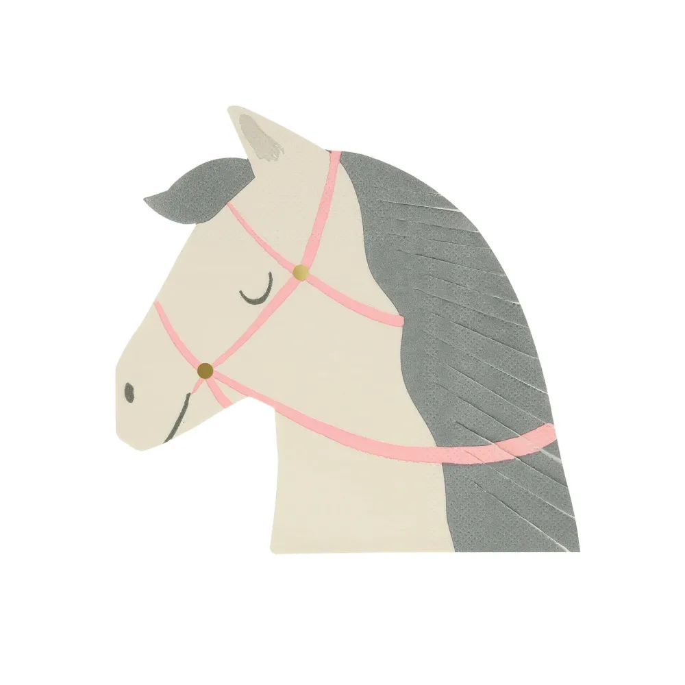 Clearance Meri Meri Horse Shaped Napkins