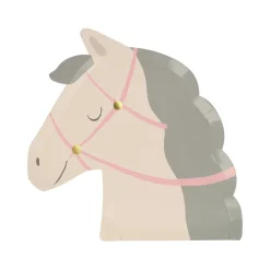 New Meri Meri Horse Shaped Plates