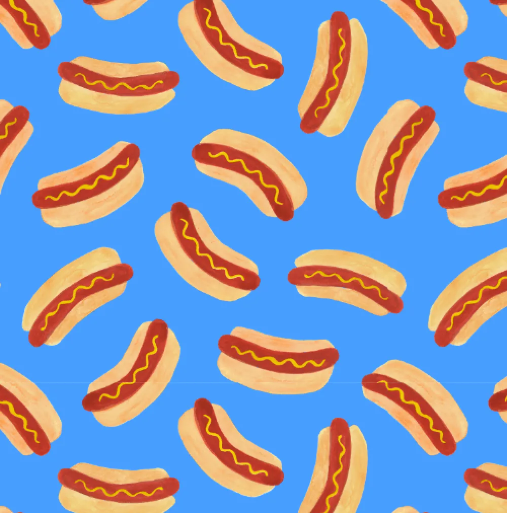 Sale The Foggy Dog Hot Diggity Dog Bandana