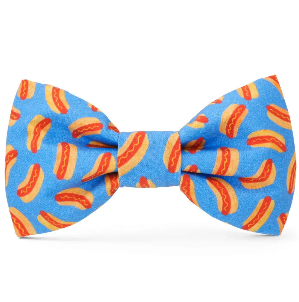Clearance The Foggy Dog Hot Diggity Dog Bow Tie