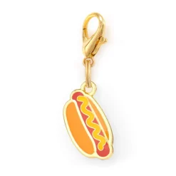 The Foggy Dog Hot Dog Collar Charm