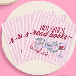 Sale xo, Fetti Hot Girls Book Club Napkins