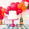 Outlet Sprinkles & Confetti Party Supplies Hot Pink Melamine Cake Stand