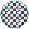 Outlet Bonjour Fete Hot Wheels™ X Black Checker Large Plates