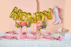 New Packed Party Howdy Darling Balloon Banner
