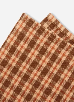 Discount Heather Taylor Home Hudson Plaid Sienna Napkins