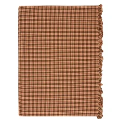 Heather Taylor Home Hudson Plaid Sienna Tablecloth