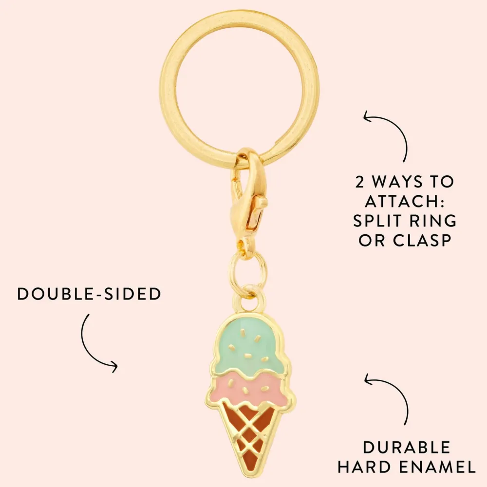 Outlet The Foggy Dog Ice Cream Collar Charm