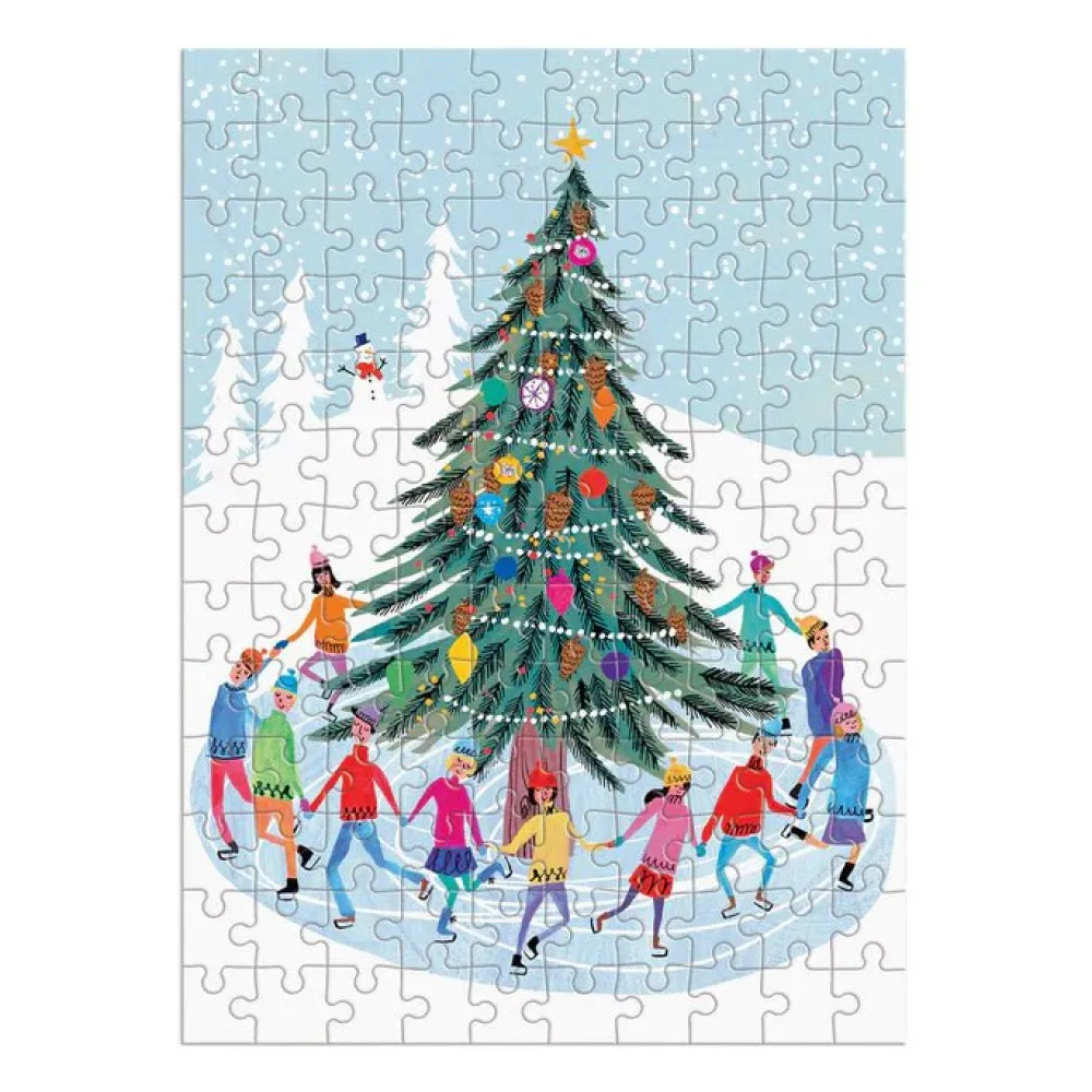 Sale Chronicle Books Ice Skater Puzzle Ornament